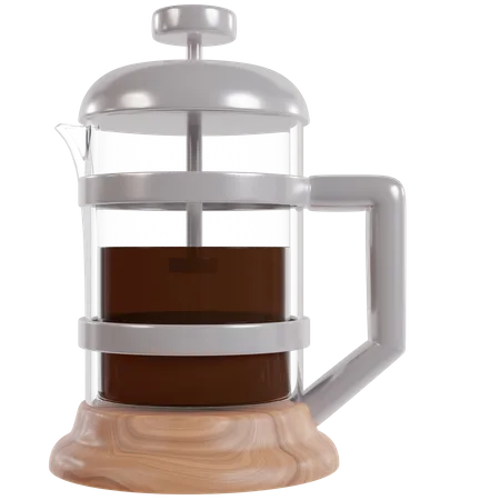 French Press  3D Icon