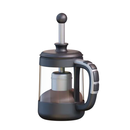 French Press  3D Icon