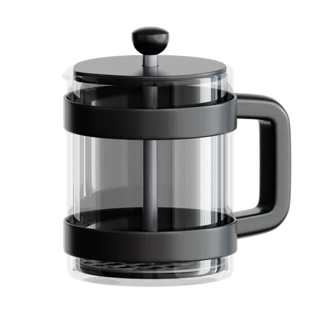 French Press  3D Icon