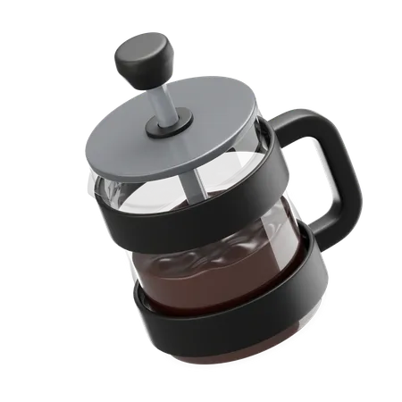 French Press  3D Icon