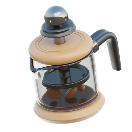 French Press  3D Icon