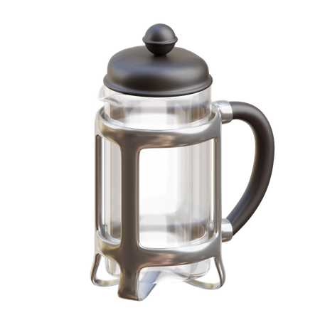 French Press  3D Icon