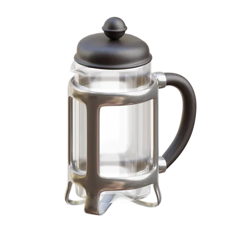 French Press  3D Icon