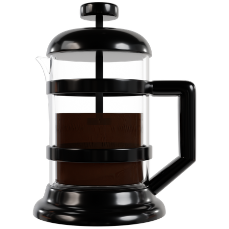 French Press  3D Icon