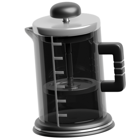 French Press  3D Icon