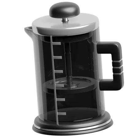 French Press  3D Icon