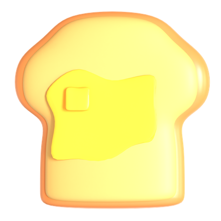 French Toast  3D Icon