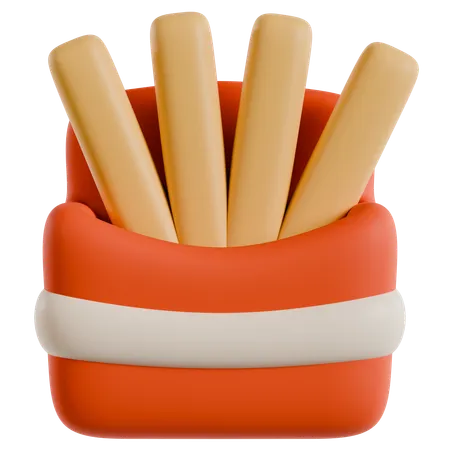 Frenchfries  3D Icon