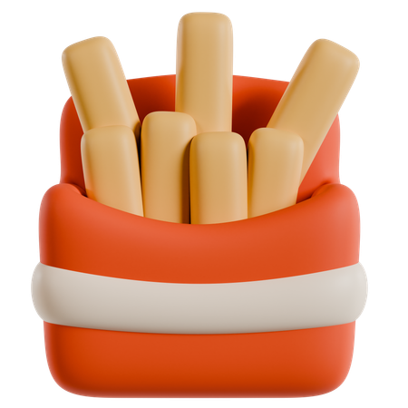 Frenchfries  3D Icon