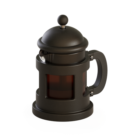 Frenchpress  3D Illustration