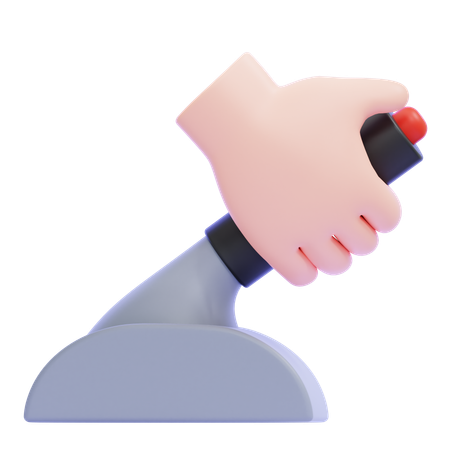 Freno de mano  3D Icon