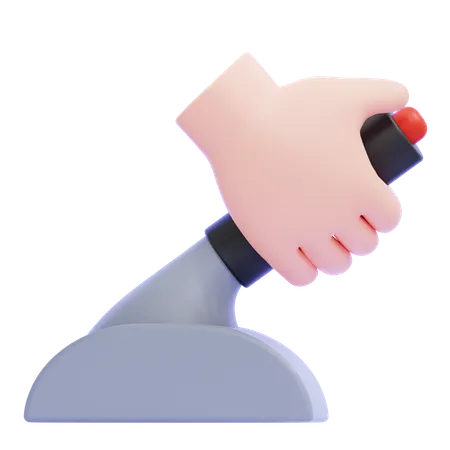 Freno de mano  3D Icon