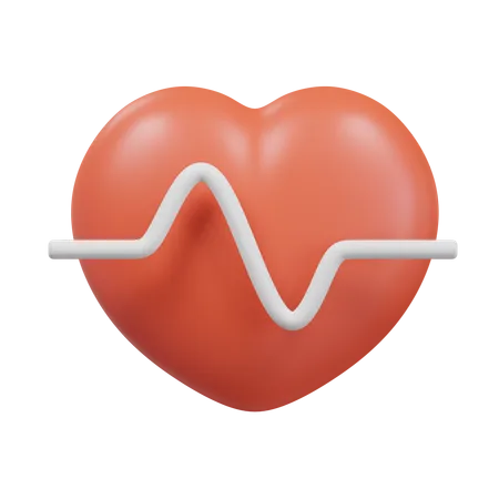 Rythme cardiaque  3D Icon