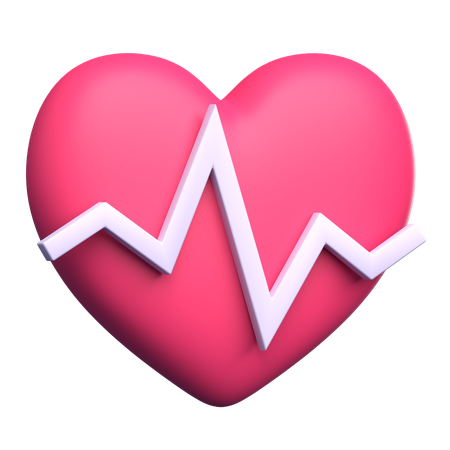 Rythme cardiaque  3D Icon