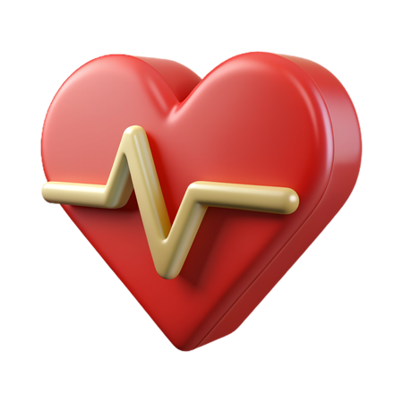 Rythme cardiaque  3D Icon