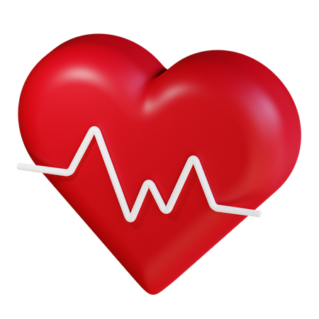 Rythme cardiaque  3D Icon