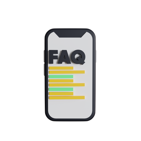 Frequently Asked Question History 3D Icon