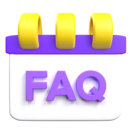 Frequently Asked Questions  3D Icon