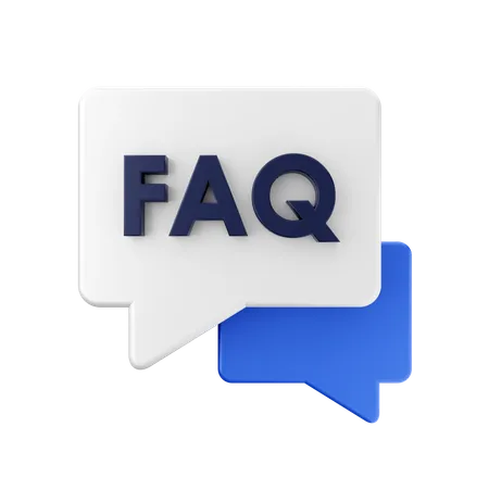 Frequently Asked Questions  3D Icon