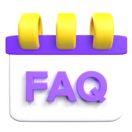 Frequently Asked Questions  3D Icon