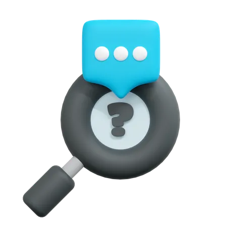 Frequently Asked Questions  3D Icon