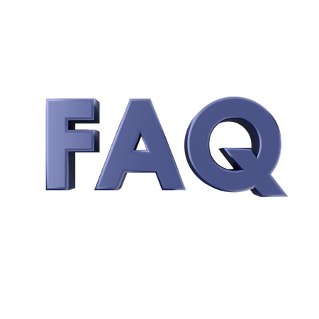 Frequently Asked Questions  3D Icon