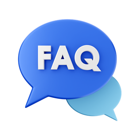 Frequently Asked Questions  3D Icon