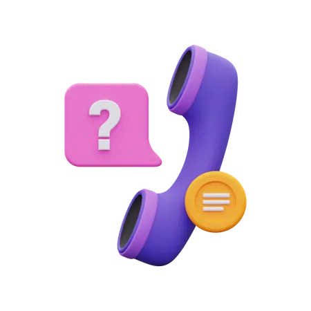 Frequently Asked Questions  3D Icon