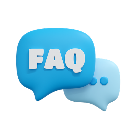 Frequently Asked Questions  3D Icon