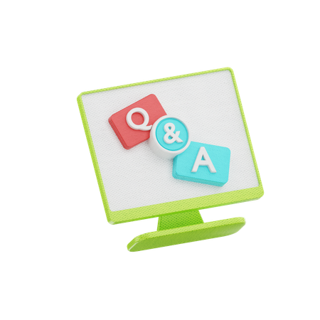 Frequently Asked Questions  3D Icon