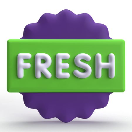 Fresh  3D Icon