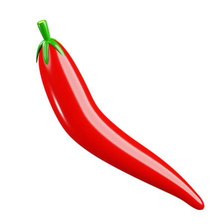 Fresh Chilli  3D Icon