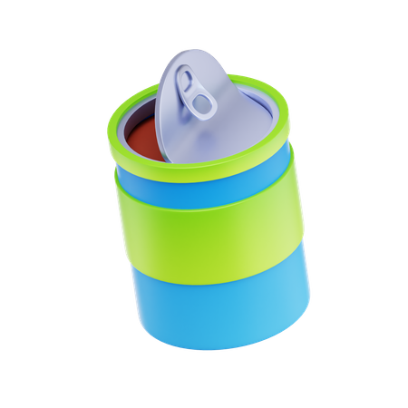 Fresh Drink Can  3D Icon