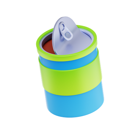 Fresh Drink Can  3D Icon