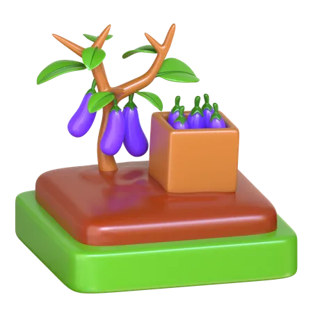 Fresh Fruit Produce  3D Icon