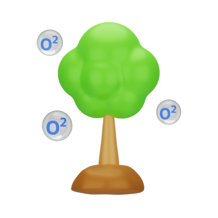 Fresh Oxygen  3D Icon