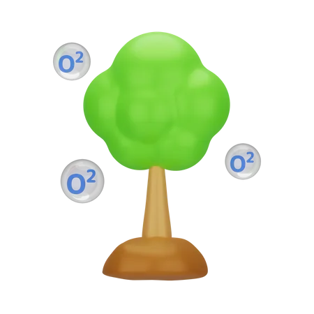 Fresh Oxygen  3D Icon