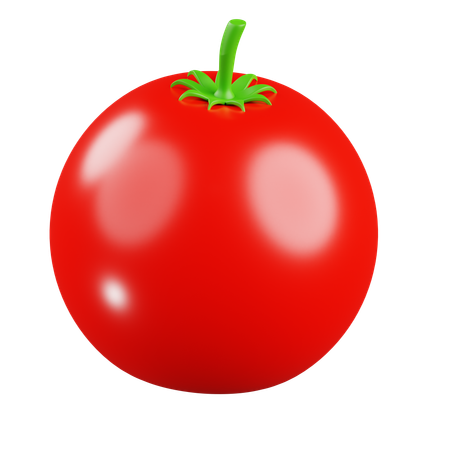 Fresh Tomato  3D Icon