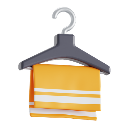 Fresh towel  3D Icon