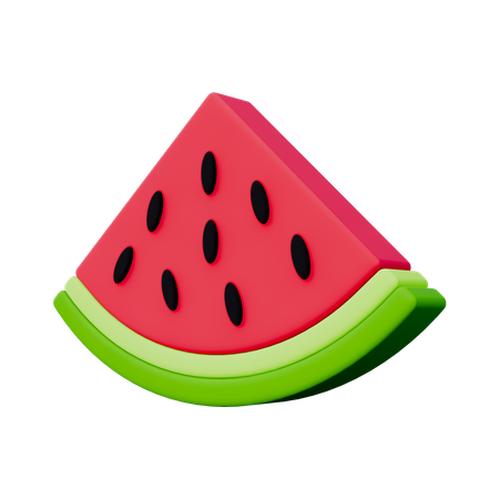 Fresh Watermelon  3D Icon