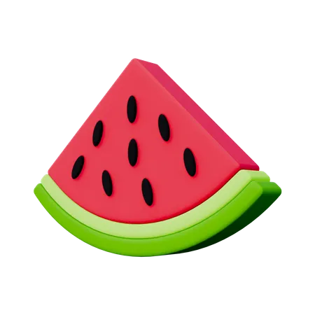 Fresh Watermelon  3D Icon