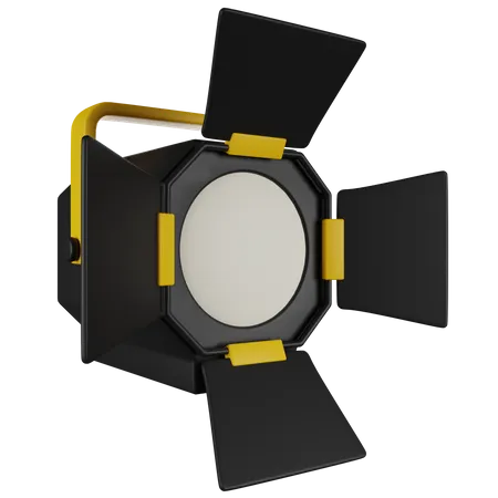 Iluminação fresnel  3D Icon