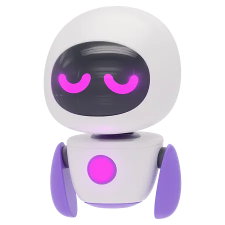 Freundlicher Roboter  3D Icon