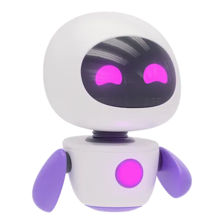 Freundlicher Roboter  3D Icon