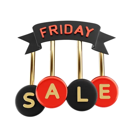 Friday Sale  3D Icon