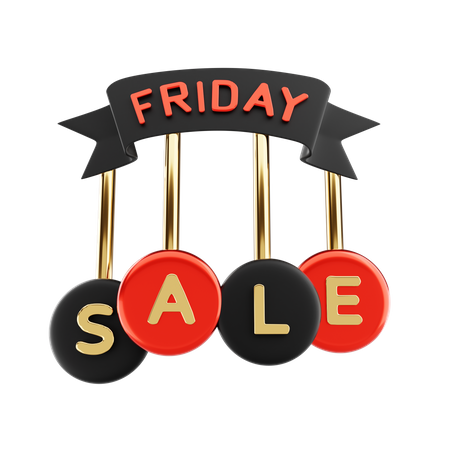 Friday Sale  3D Icon