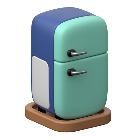 냉장고  3D Icon