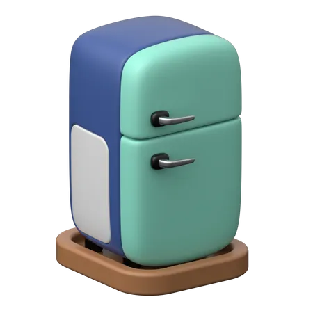 냉장고  3D Icon