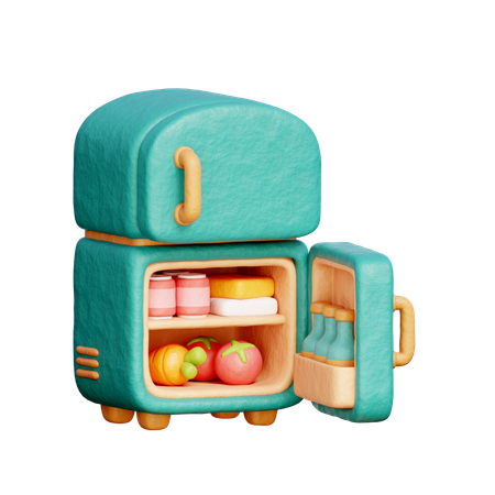 Fridge  3D Icon