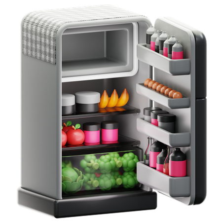 Fridge  3D Icon